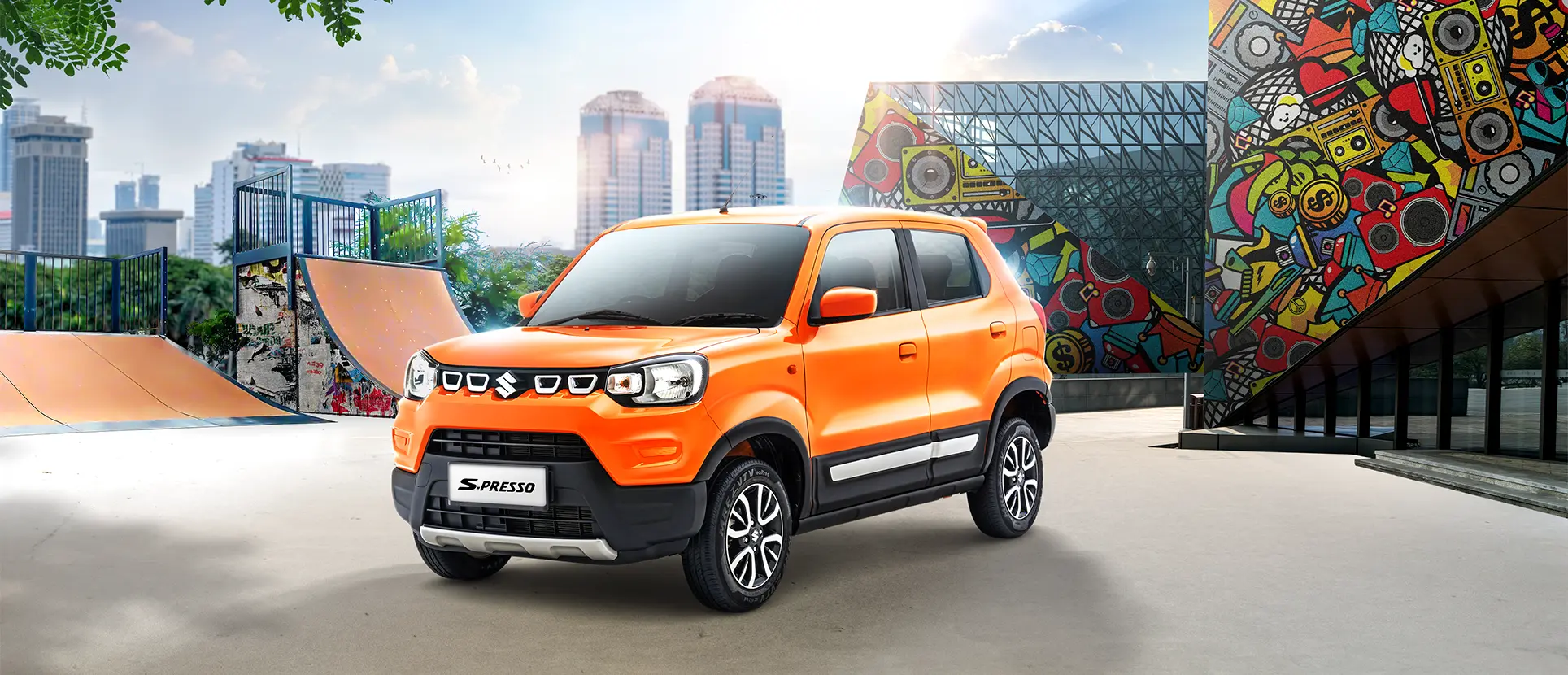 Step Up Your Game Compact City SUV Styling - Suzuki S-Presso